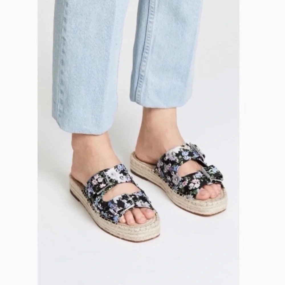 Rebecca Minkoff Jodi Floral Espadrille Sandals